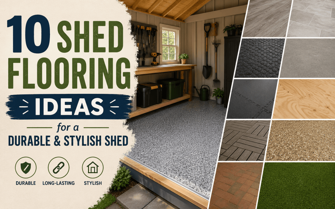 10 Shed Flooring Ideas for a Durable & Stylish Shed