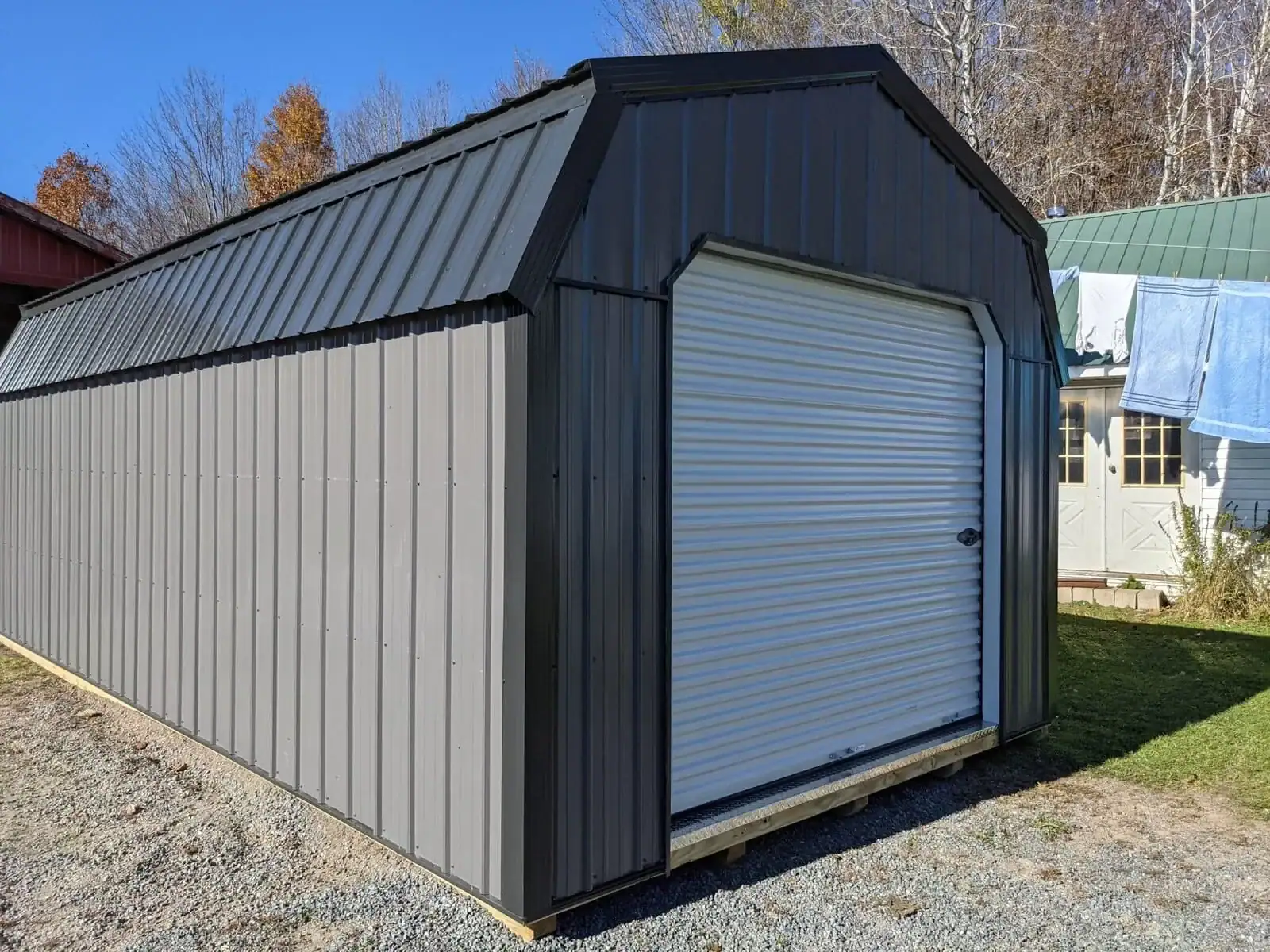 12x24 lofted rollup door 1 1