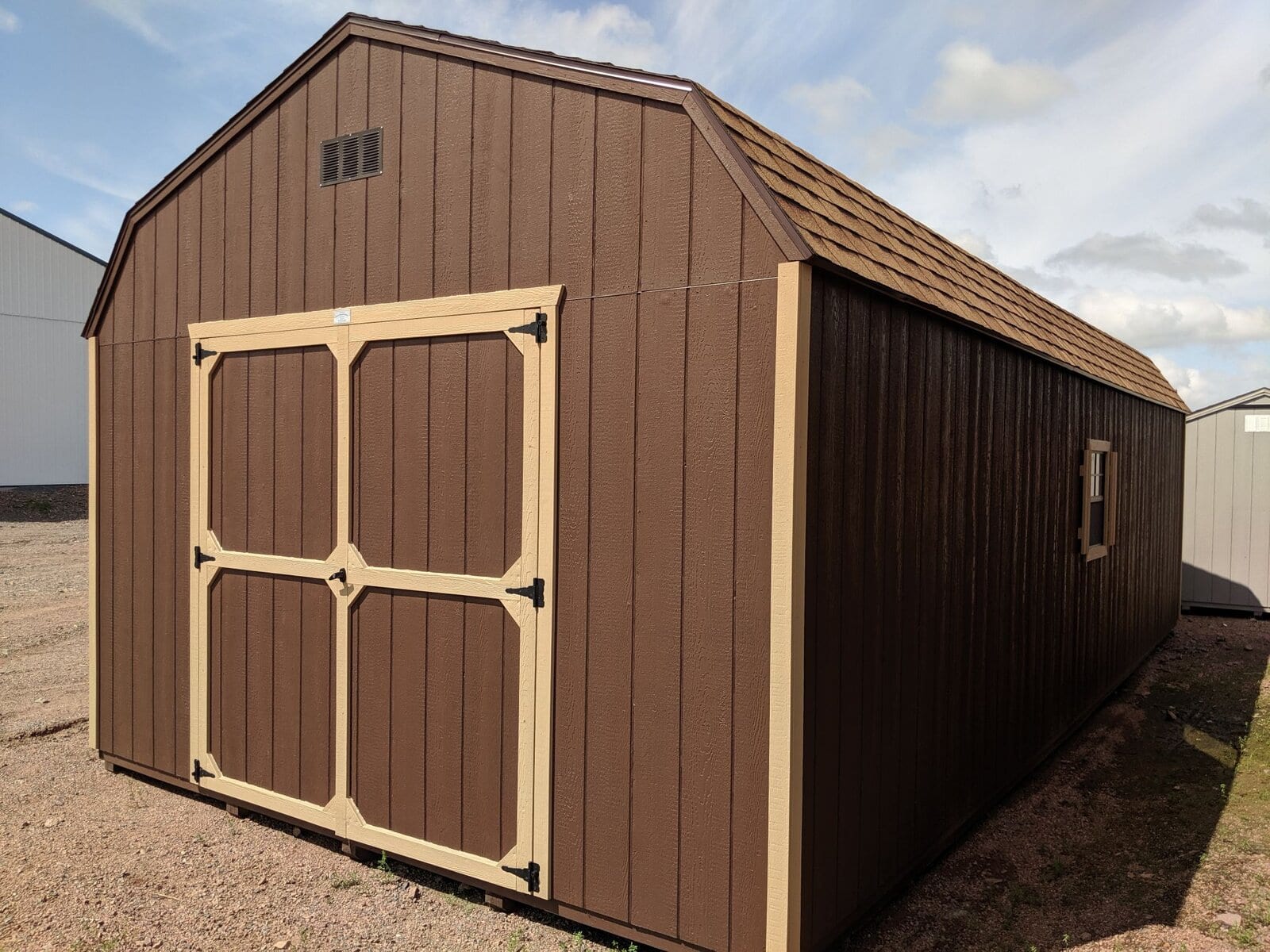 14x32 Lofted Dutch Barn SKU: SD169