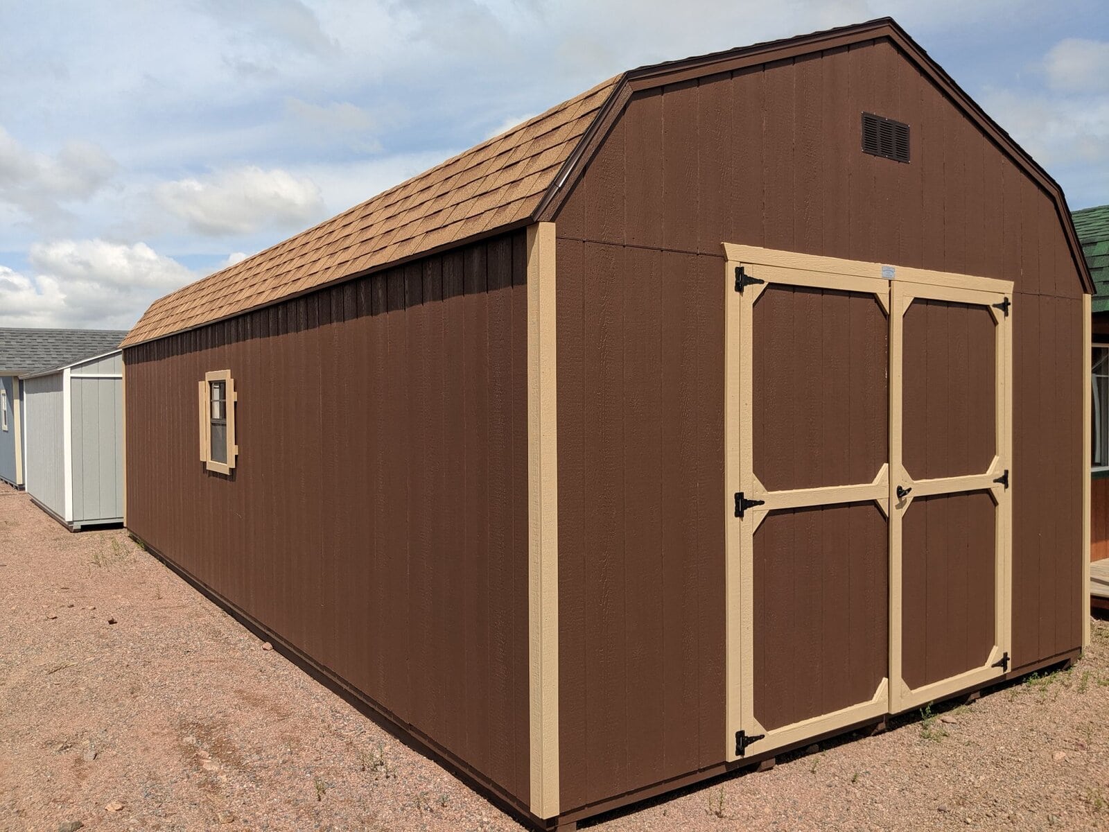 14x32 Lofted Dutch Barn SKU: SD169 - Image 5
