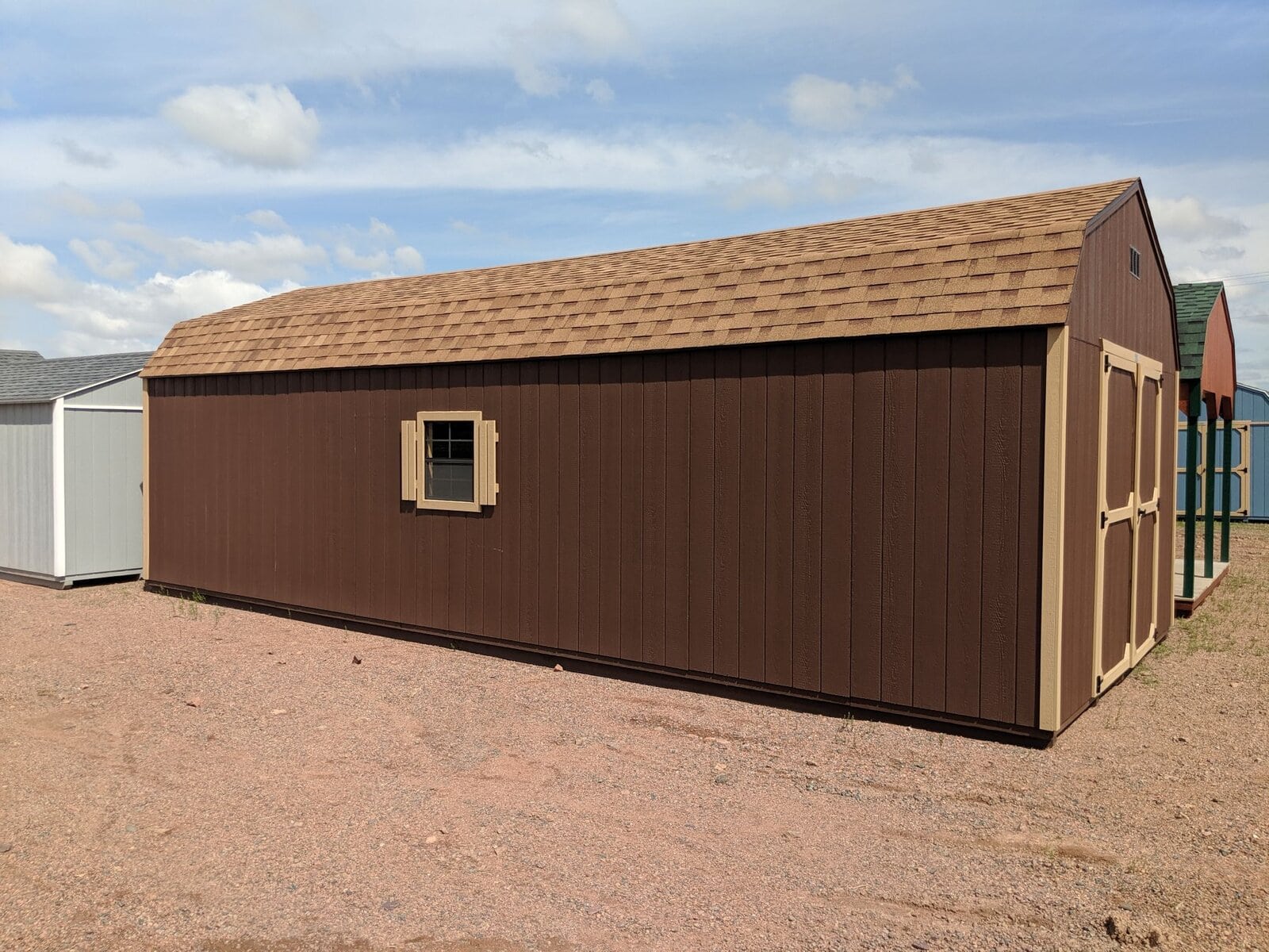 14x32 Lofted Dutch Barn SKU: SD169 - Image 6