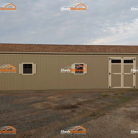 14x40 garage khaki lp smartsiding 1 M