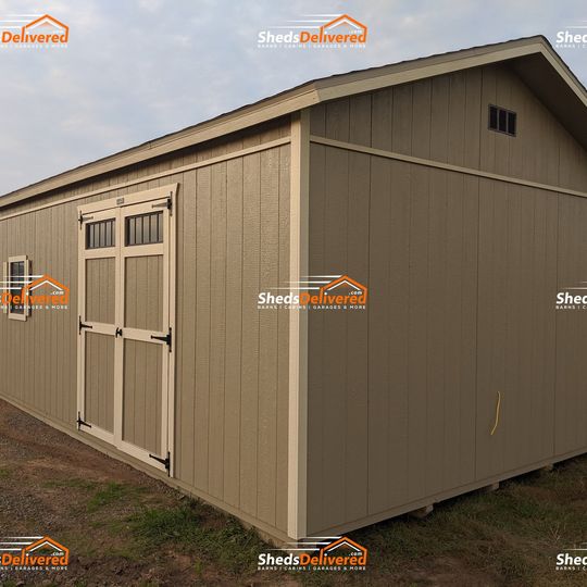 14x40 Garage with Khaki LP SmartSide - Image 4