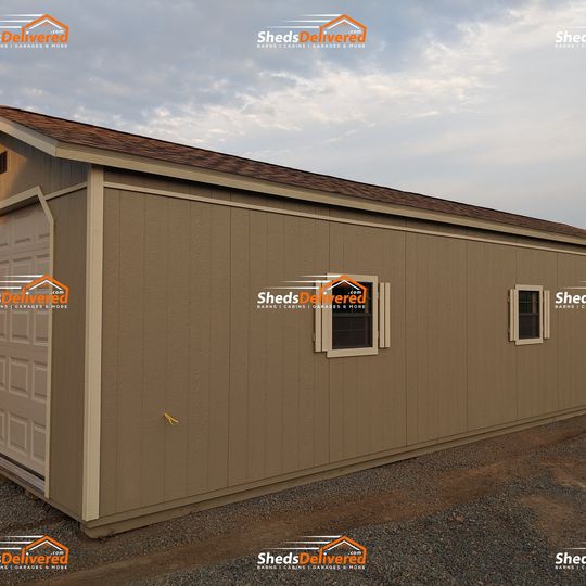 14x40 Garage with Khaki LP SmartSide - Image 5