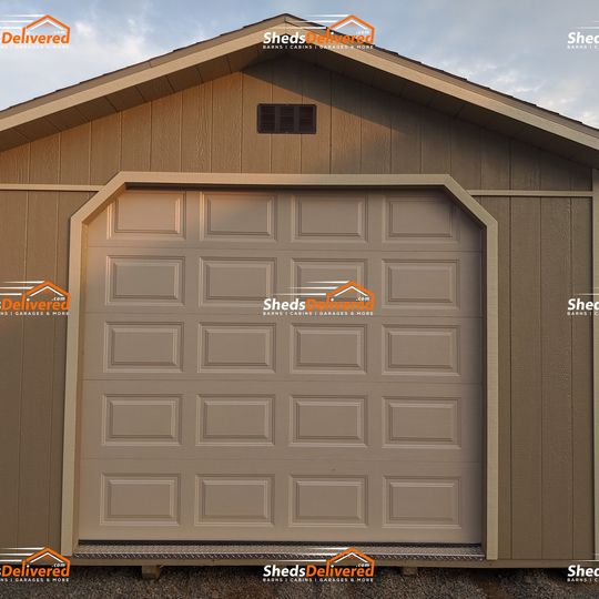14x40 Garage with Khaki LP SmartSide - Image 2