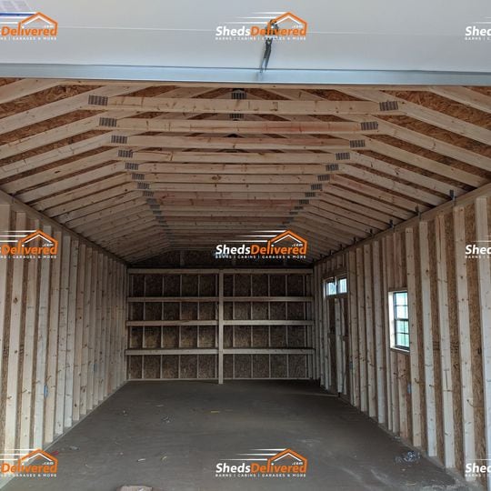 14x40 Garage with Khaki LP SmartSide - Image 6