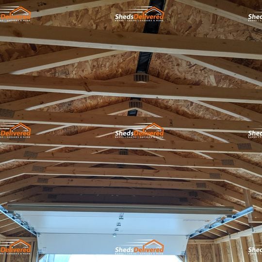 14x40 Garage with Khaki LP SmartSide - Image 7