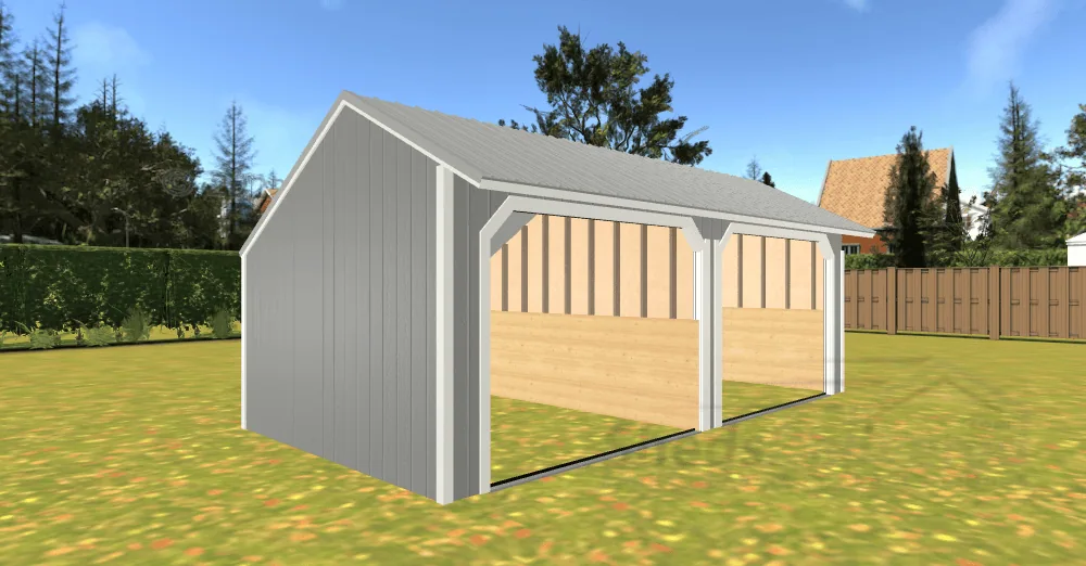 Horse Run in with Divider