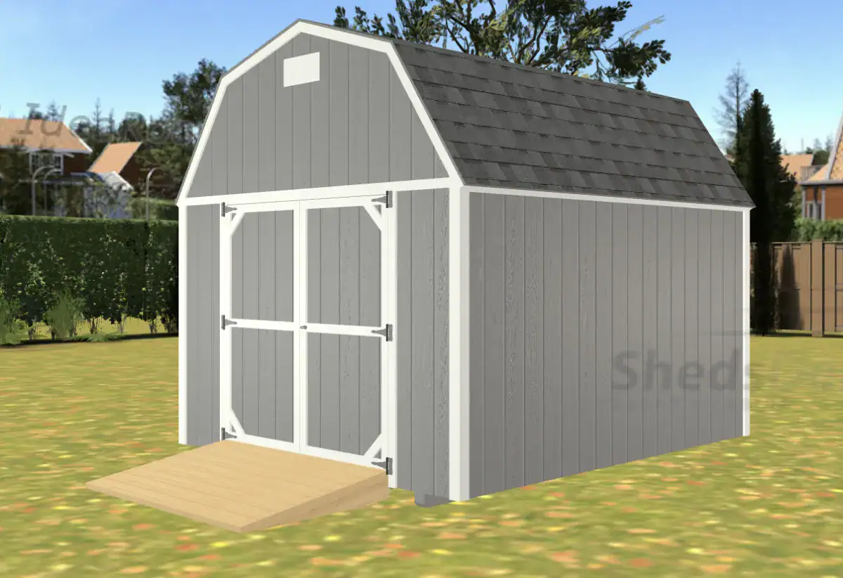 Lofted Gambrel Barn