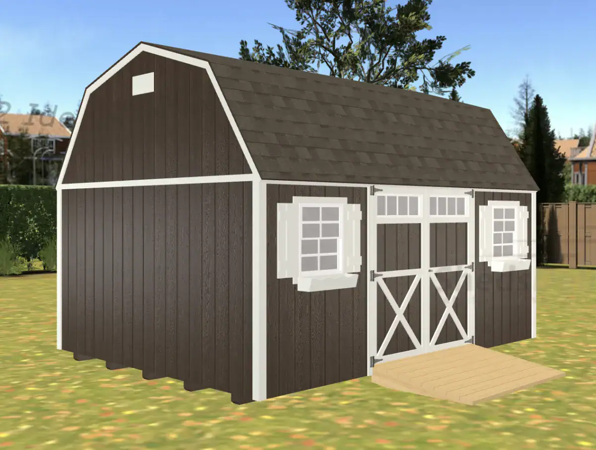 Side Lofted Barn