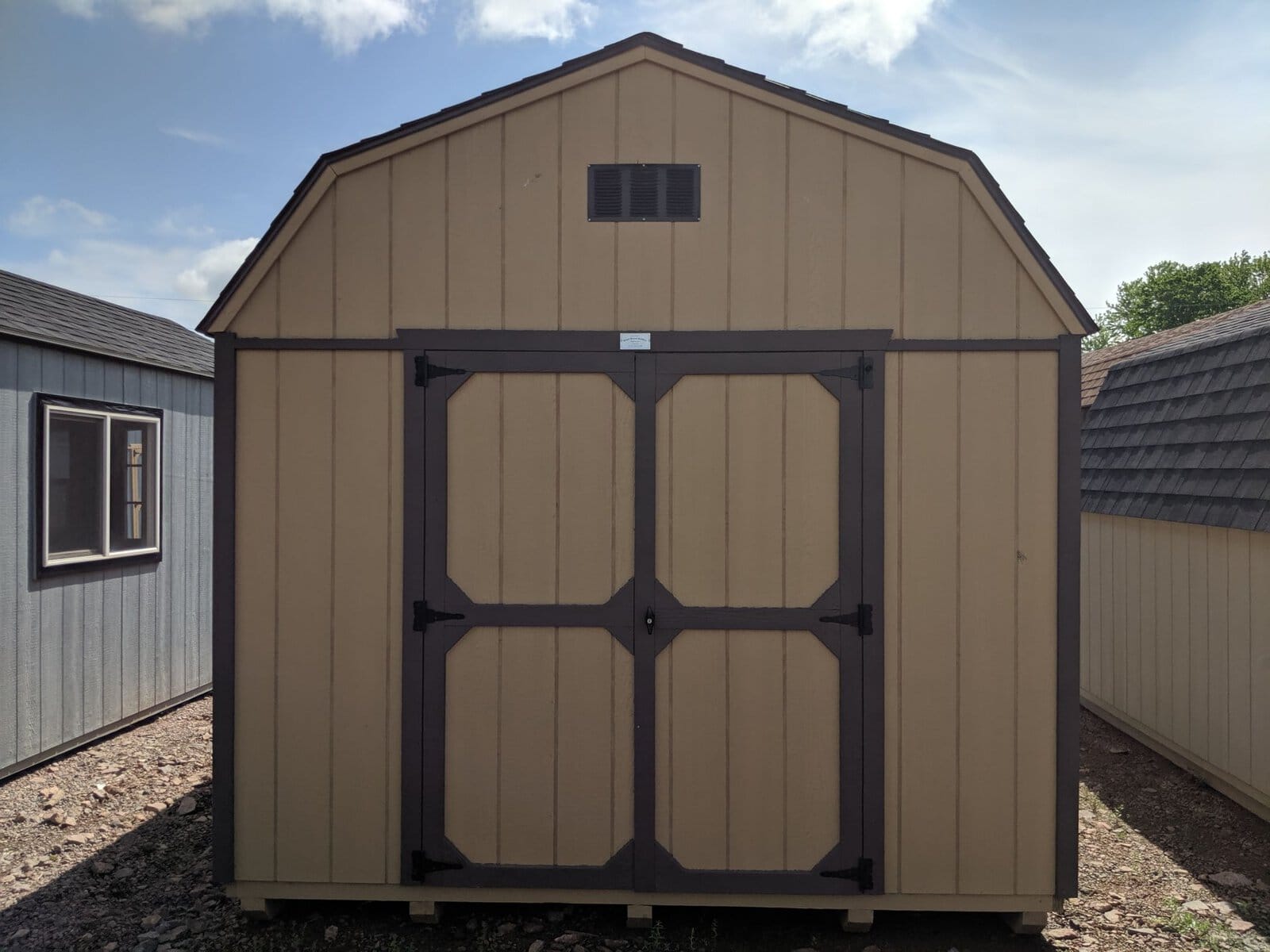 10×12 Lofted Dutch Barn SKU: SD249 - Image 4