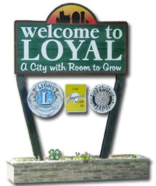loyal wi sign with storage sheds for sale near