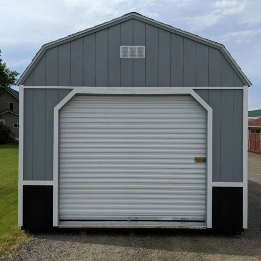 portable lofted garage wisconsin shed company