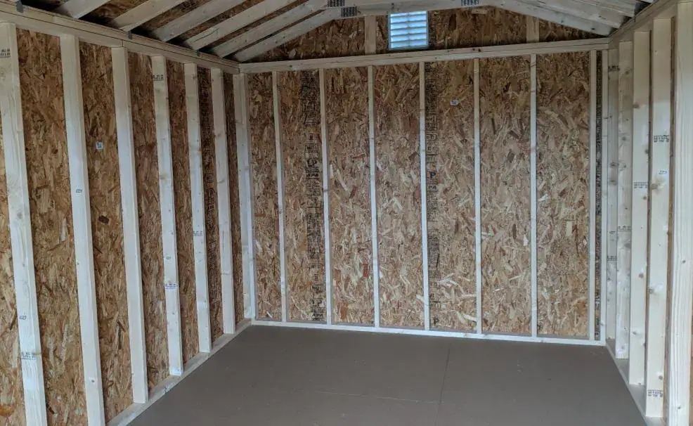 premium grade 2x4 wall studs 16 inches on center for pre built sheds garages wisconsin