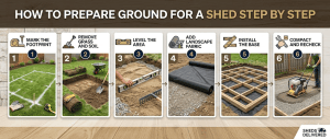 How to Prepare Ground for a Shed Step by Step
