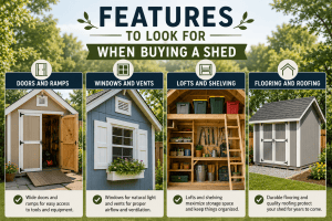 Features to Look for When Buying a Shed