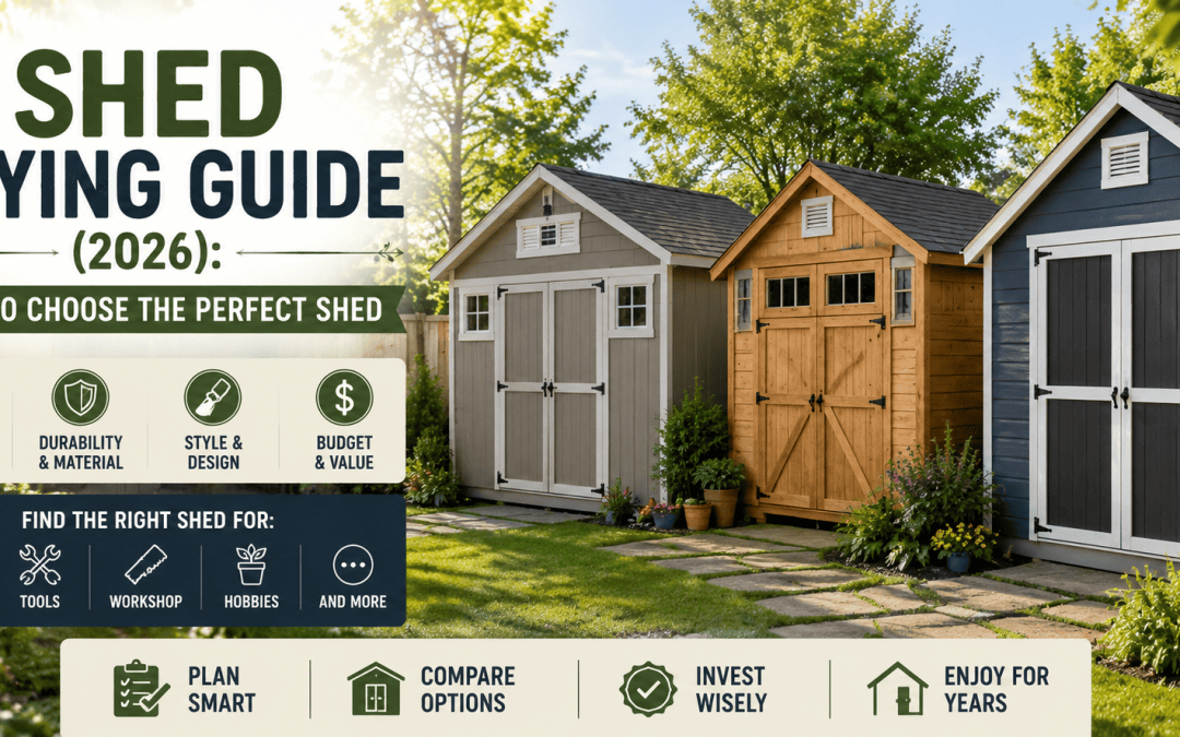 Shed Buying Guide: How to Choose the Perfect Shed