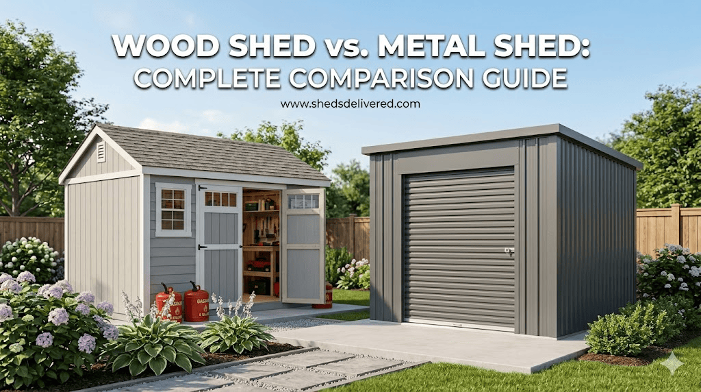 Wood Shed vs Metal Shed: Complete Comparison Guide